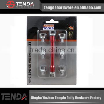 Spoke Wrench Set 9pc,wheel repair tools