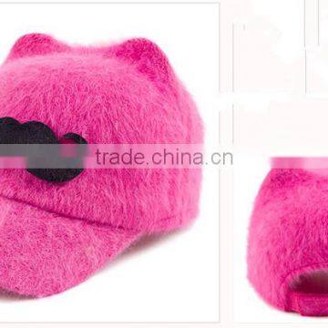 Wool cloth with soft nap Winter Cap