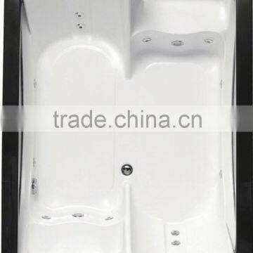 Whirlpool Acrylic Massage Bathtub With Pillow photo-2