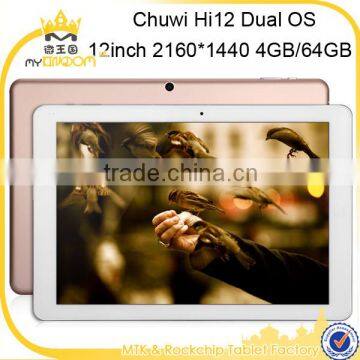 12inch 1.84Ghz Dual System Tablet pc High quality Chuwi Hi12 Intel X5 Atom Z8300