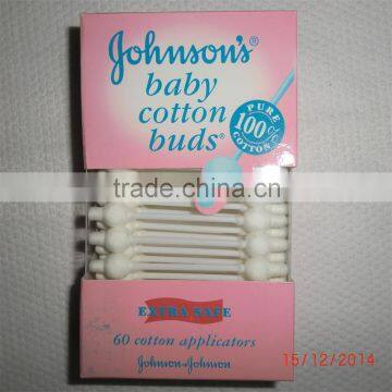 100% natural cotton contour tips, cotton swabs, cotton buds