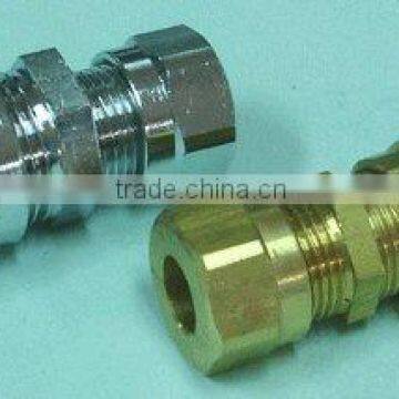 High Quality Taiwan made brass Connector Straight