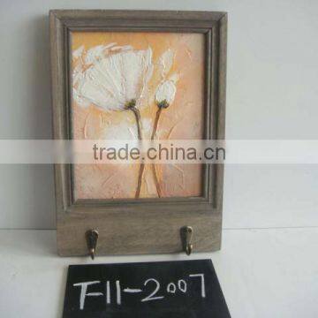 Shabby cottage chic Wood wall hanger for decoration