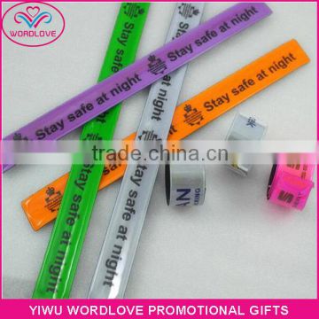 high quality reflex slap bands, safe slap wristbands, custom slap wrap bracelets