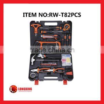 Factory Supply Hot sale professional82pcs tool set home tool set Household Tool Set