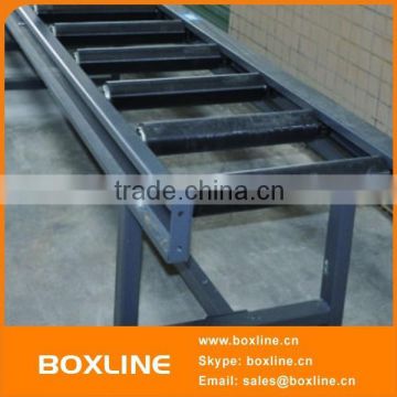 Automatic rubber coated roller conveyor