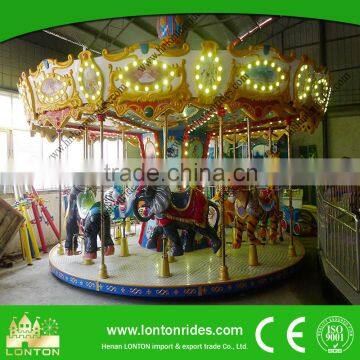 Promotion Interesting Amusement Park Rides Antique Carousel for Sale