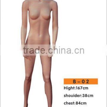 lifelike female headless mannequin for apparel display