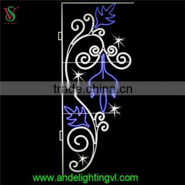 New display pole neon sign street decorative led lighting