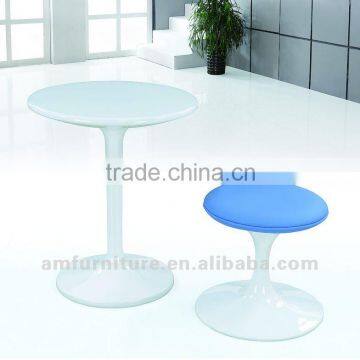 beautiful and comfortable high gloss fiberglass stool