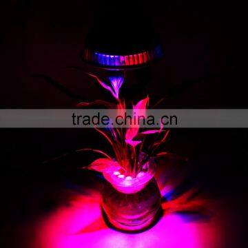 Led Grow Light Bulb,12W Red Blue Grow Bulb for Garden Greenhouse and Hydroponic , E27 Socket , 3 Bands (12W) photo-6