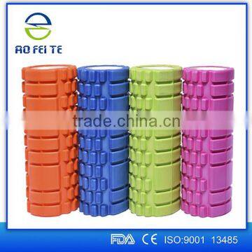 Aofeite Fintness Yoga EVA Foam Roller Customized Logo with 14*33cm Rubber Foam Roller