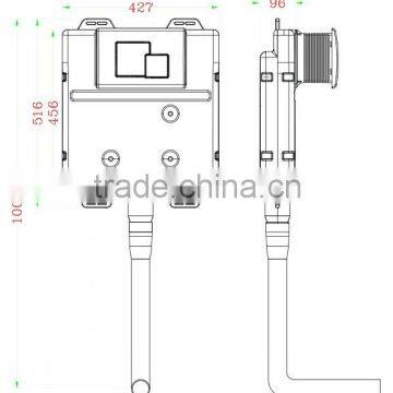 Concealed Flush Cistern for Pedestal Toilet AC-9008