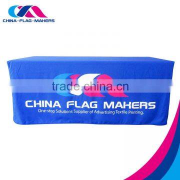 Cheap Custom Company Logo Trade Show Display Tablecloth for Sale photo-4