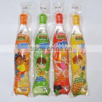 High speed bottle shapes bag filling sealing packaging machine