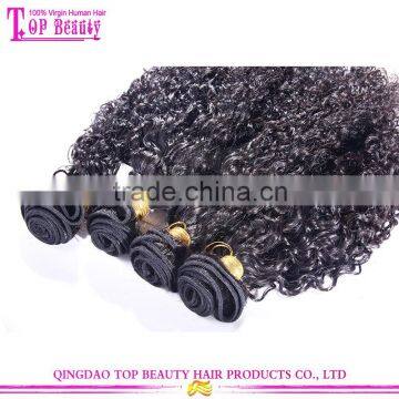Supper Quality Curly Remy Hair Extension no Acid no Chemical Mongolian 100 Human Hair photo-3