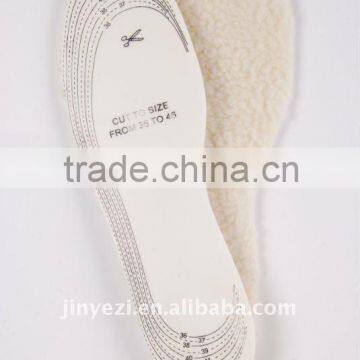 wool felt insole/wool latex insole/shoe innersole