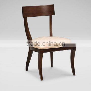 coffee shop dark wooden restaurant furniture upholstered chairs