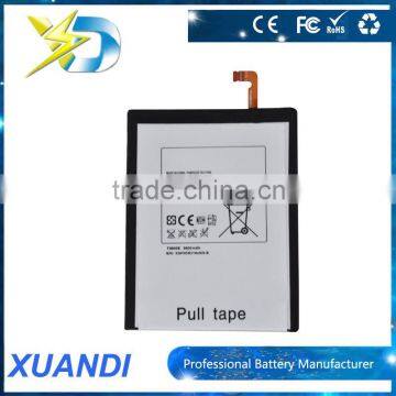 Shenzhen factory high quality 3600mah pad battery T3600E