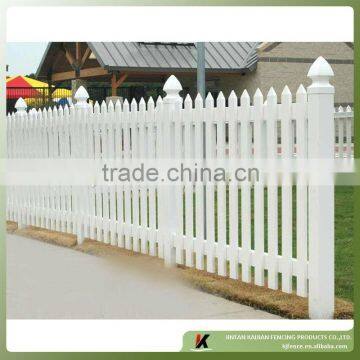 Cheap vinyl picket garden fence