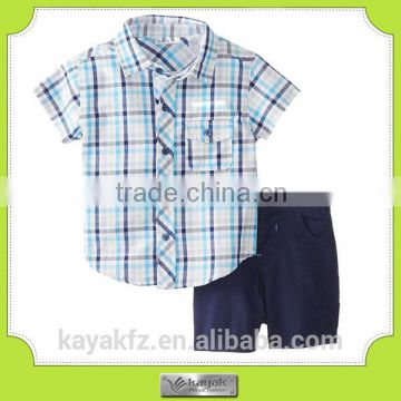 custom high quality cute boy's fashion cotton shirt kid