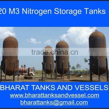 20 m3 Nitrogen Storage Tanks