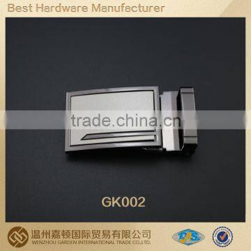 GK002 Wenzhou custom designed 35mm zinc alloy army buckle belt buckle