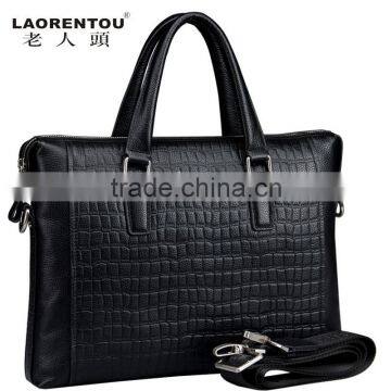 fashion pu briefcase,crocodile briefcase,pu handbag