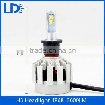 Car Accessories Light Waterproof IP68 H1 H3 H7 H11 H3 H4 Car Head Light