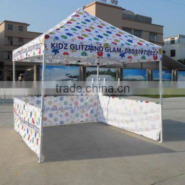 Guangzhou Original Manufacture Heat Transfer Printing Aluminum Pop up Tent photo-5