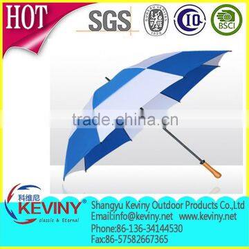 manual open glolf umbrella with vent made in chinese umbrella manufacturer big size golf umbrella