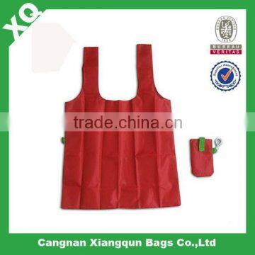 nylon fold bag polyester folding bag non woven folded bag