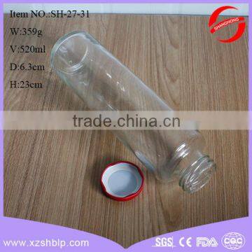 500ml Glass Juice Bottle With Lug Cap photo-4