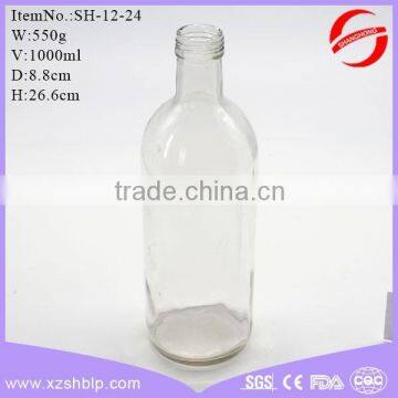 1000ml Clear Glass Olive Oil Bottle photo-2