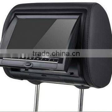 Black, Gray, Beige Color and Universal Car Use 7" Inch Headrest DVD Player Support GPS photo-2