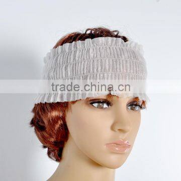 Elastic Women Spa Disposable Hair Band/headband With Color White or Black photo-3