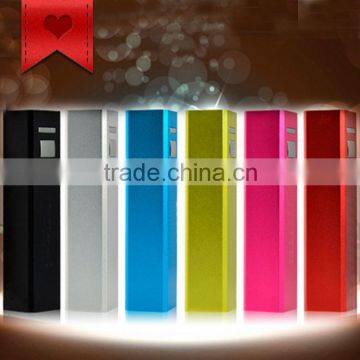 Portable Phone Charger Metal Power Bank 2600 MAh for Gift Promotion photo-3