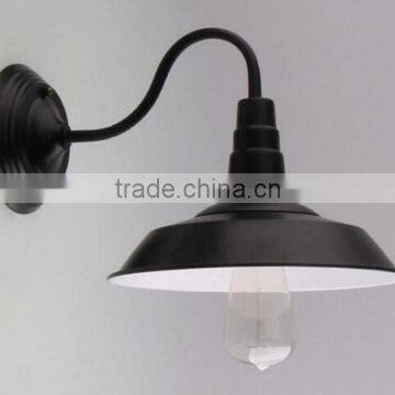 Industrial Metal Wall Lamps In Black photo-2