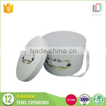 Decorative Wedding Valentines Gift Round Luxury Custom Made Hat Boxes for Florist photo-5