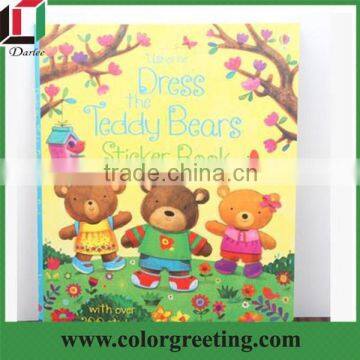 hardcover english cartoon children board book printing