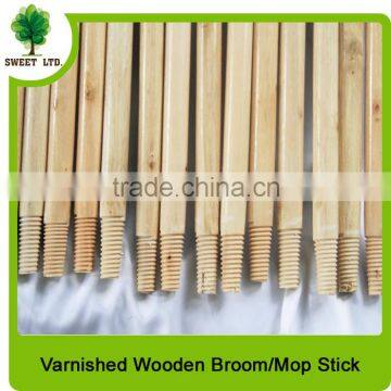 Whosesale Varnished Wooden Broom Handle With Cheap Price and High Quality photo-3