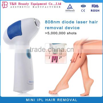 2017 mini personal used 808 diode laser hair removal machine