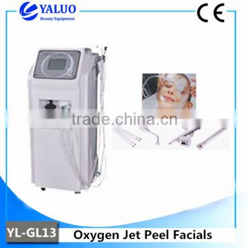 Professional SPA Skin Rejuvenation Oxygen Jet Peel Hyperbaric Oxygen Facial Machine Facial Machine With Ce Improve Allergic Skin