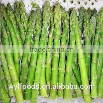 IQF/Frozen new season green asparagus spears/tips and cuts