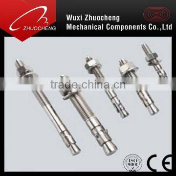 zinc plated M12 wedge anchor bolt