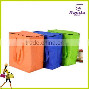 eco colorful non woven insulated cooler lunch bag