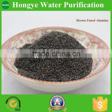 Brown aluminum oxide polishing material