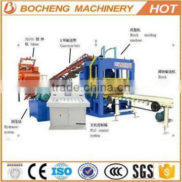 QT4-15D Concrete Hollow Brick Making Machine