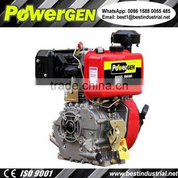 Best Seller!!! POWERGEN 190FE Elecric Start Air Cooled Single Cylinder 13HP Diesel Engine photo-2