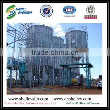 metal bolted silo with fumigation